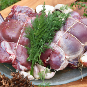 Fallow Haunch Boned & Rolled